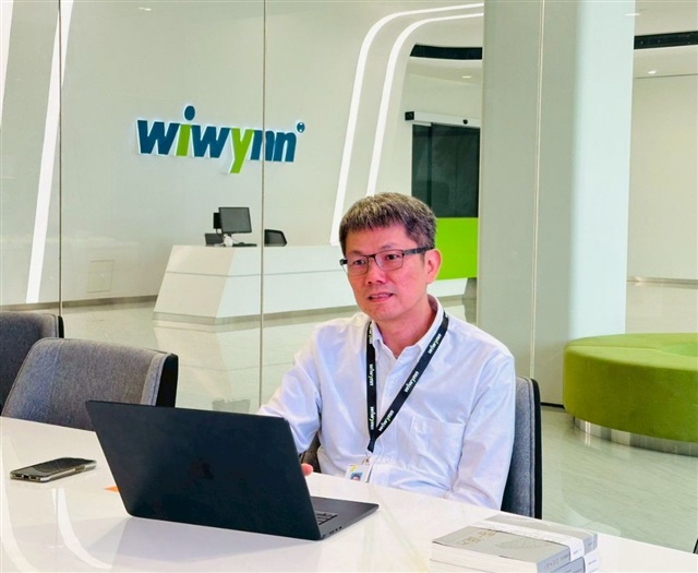 Caption: Dover Liu, general manager of Wiwynn Malaysia Credit: DIGITIMES