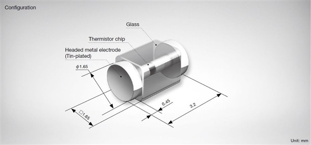 Shibaura is a manufacturer of NTC thermistors and temperature sensors. Credit: Shibaura