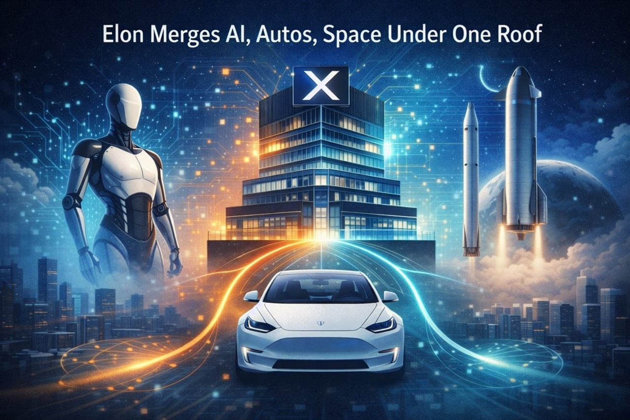 Analysis: The Musk consolidation &mdash; AI, autos, space under one roof