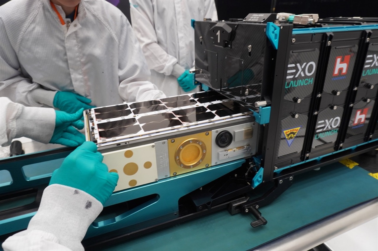 Foxconn launches second-gen LEO satellites, tests&hellip;