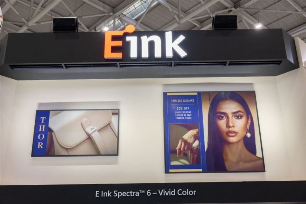 E Ink to unveil color e-paper platforms and large-format signage at Computex 2026