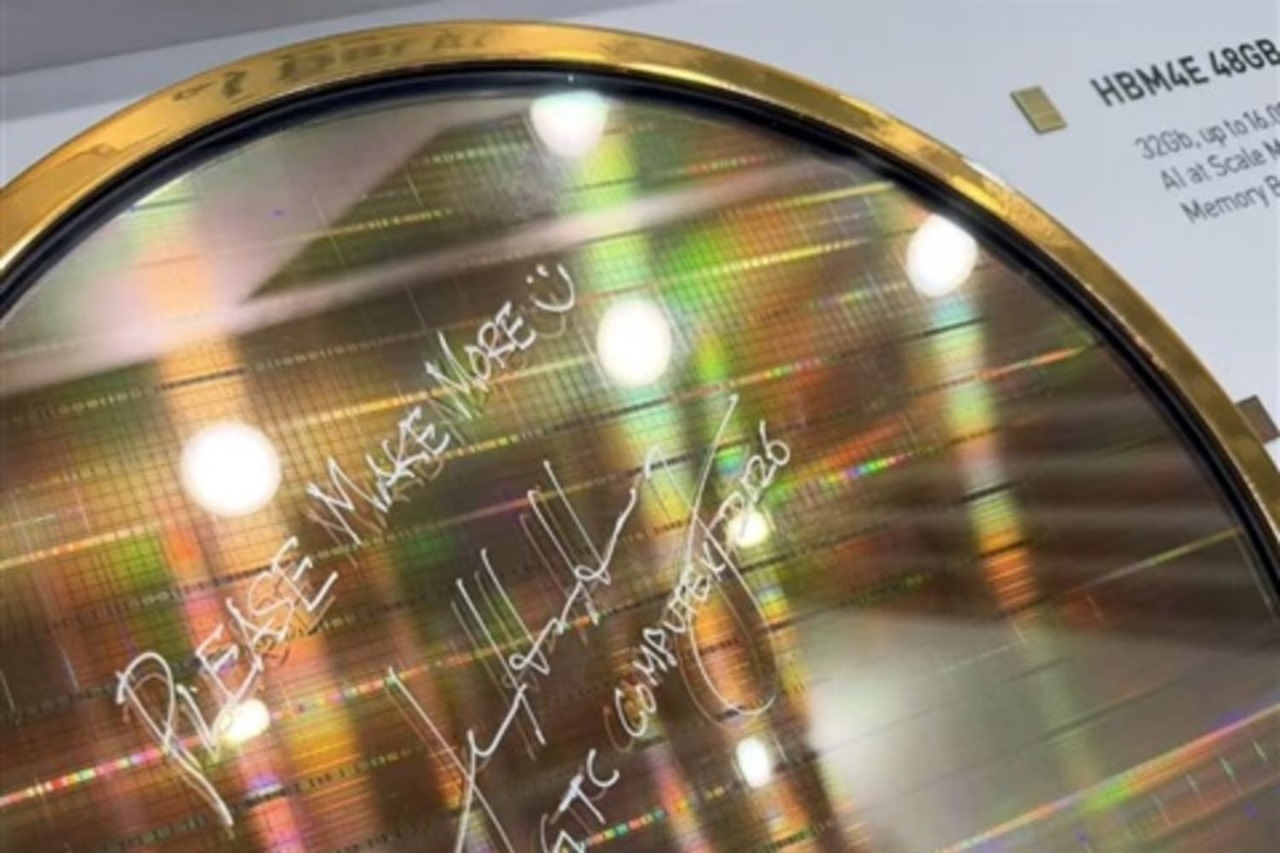 SK Hynix to double capacity over next 5 years, as Nvidia CEO leaves 'Please make more' note on Computex booth