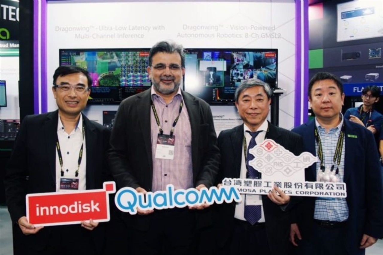 Innodisk, Qualcomm e Formosa Plastics: visione industriale con GenAI per la sicurezza