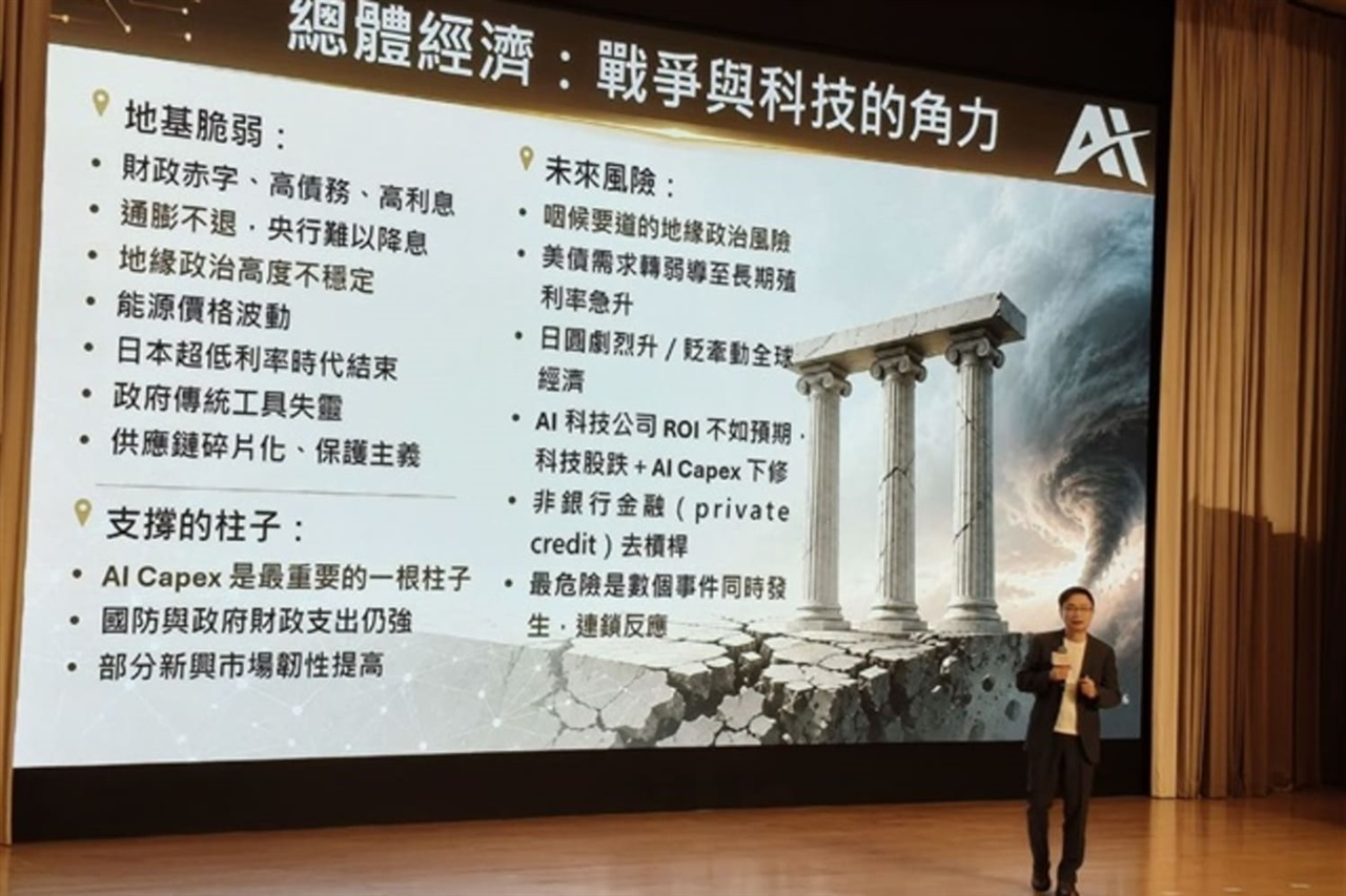 TAITRA Chair: Taiwan's economy relies on AI capex; warns of weak ROI risk