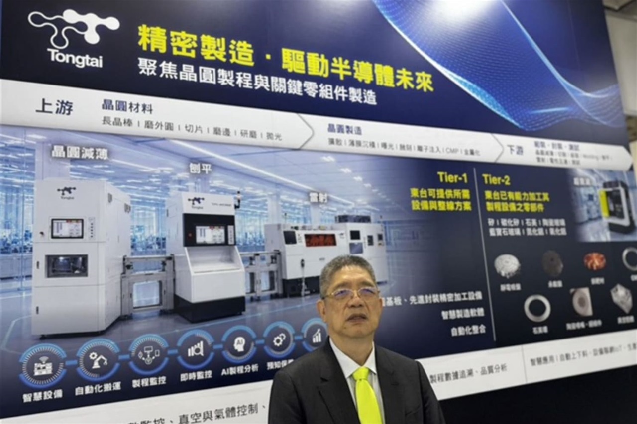 Tongtai doubles semiconductor orders on AI data-center demand
