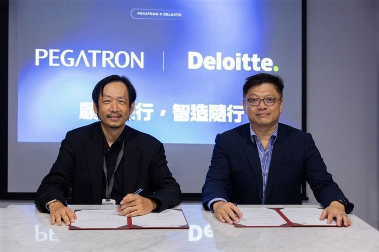 Pegatron, Deloitte Taiwan team up to speed smart manufacturing