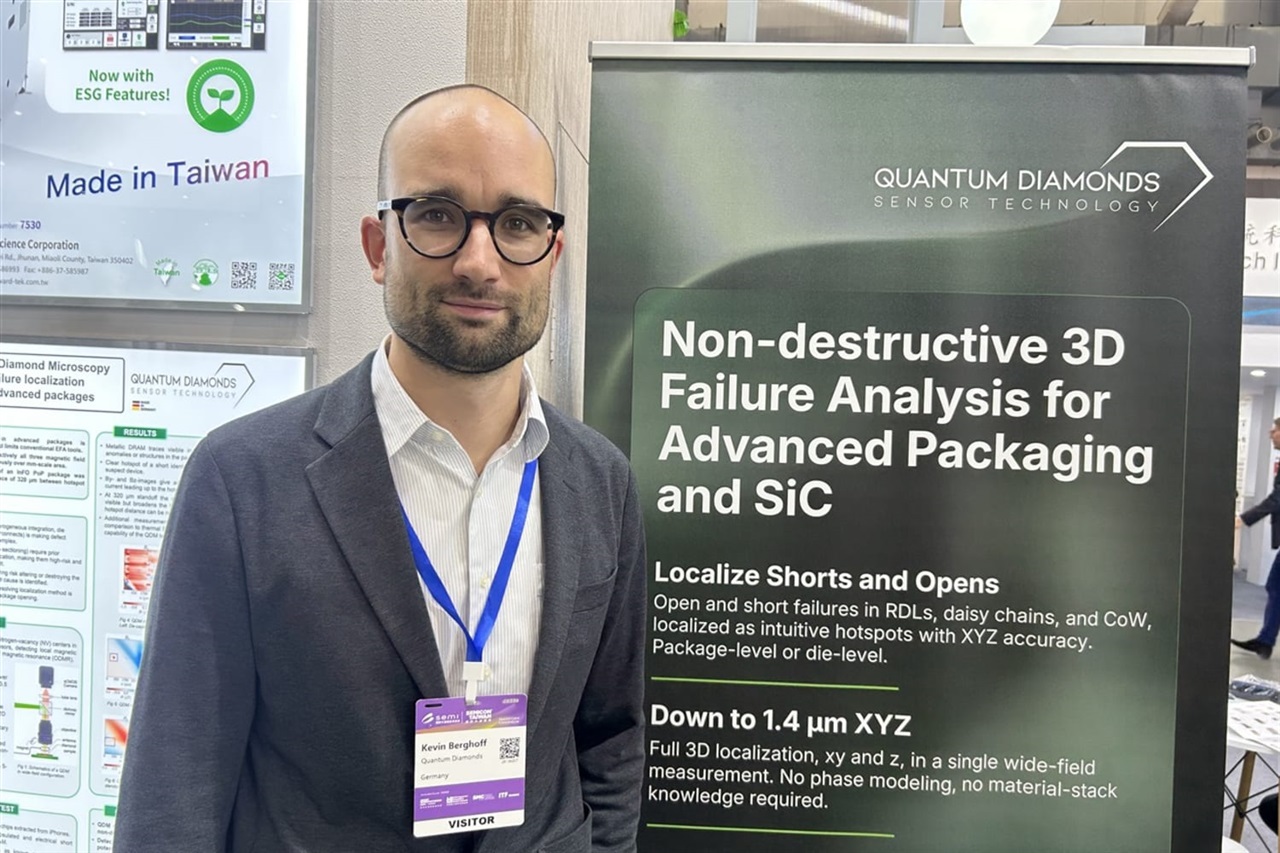 SEMICON Taiwan 2026: QuantumDiamonds cracks the hybrid bonding blind spot with new inline metrology