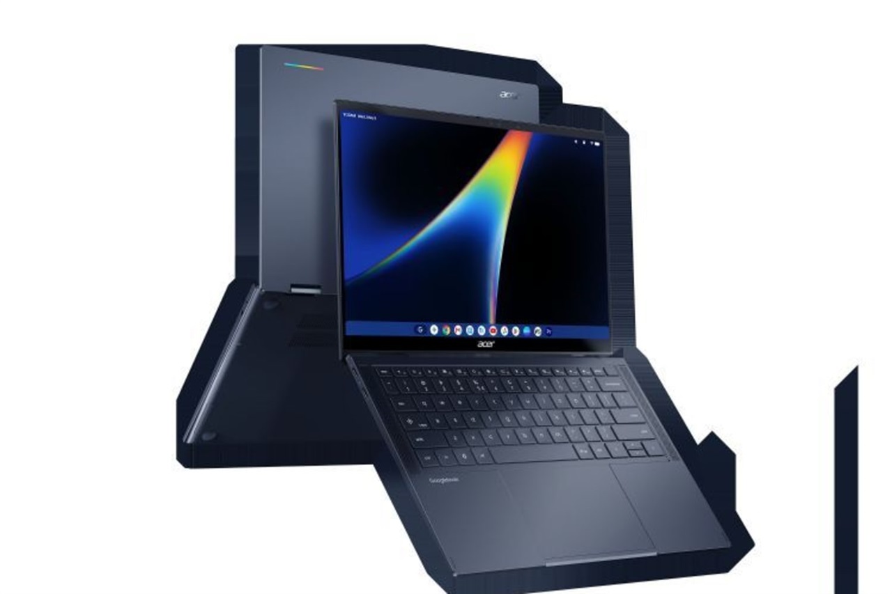 Acer debuts first Googlebook with 360-degree hinge