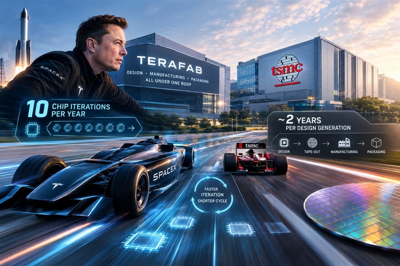 Analysis: Elon Musk's Terafab chases 10 chip iterations a year &mdash; can it rival TSMC?